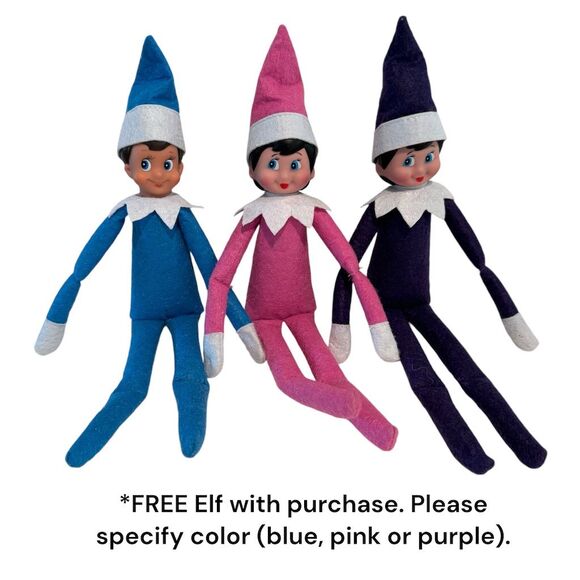 Playful Elf 21 Day Kit - Mystery Box with Free Elf Toy Doll - Picture 2 of 2